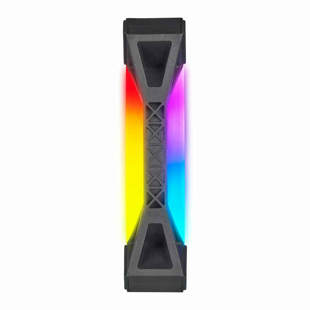 (image for) Corsair iCUE QL120 RGB 120mm PWM Fan Triple Pack inc Lighting Node